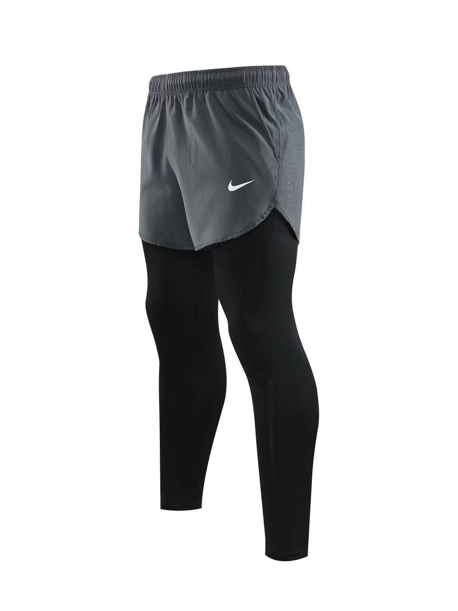 Nike Running Tights Nike Leggings Shorts In Black NIKE SHORTS WITH
