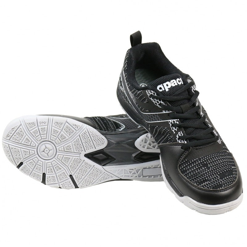 Apacs CP503-XY Shoe - Black/Grey