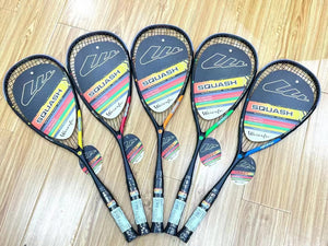 Weierfu Black Zone 125 Squash Racket