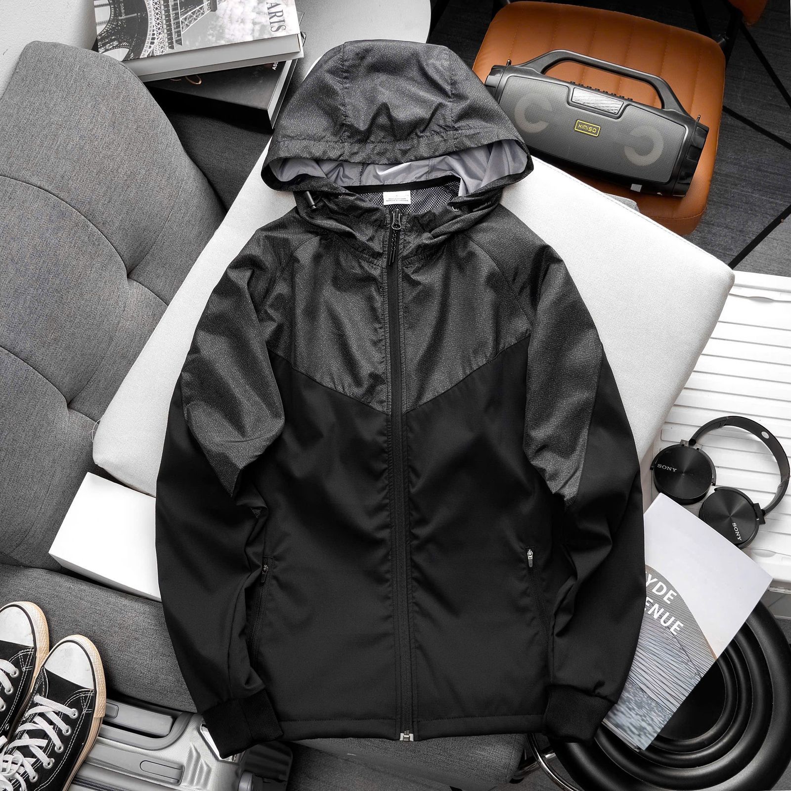 PLAIN 2 LAYERED JACKETS.