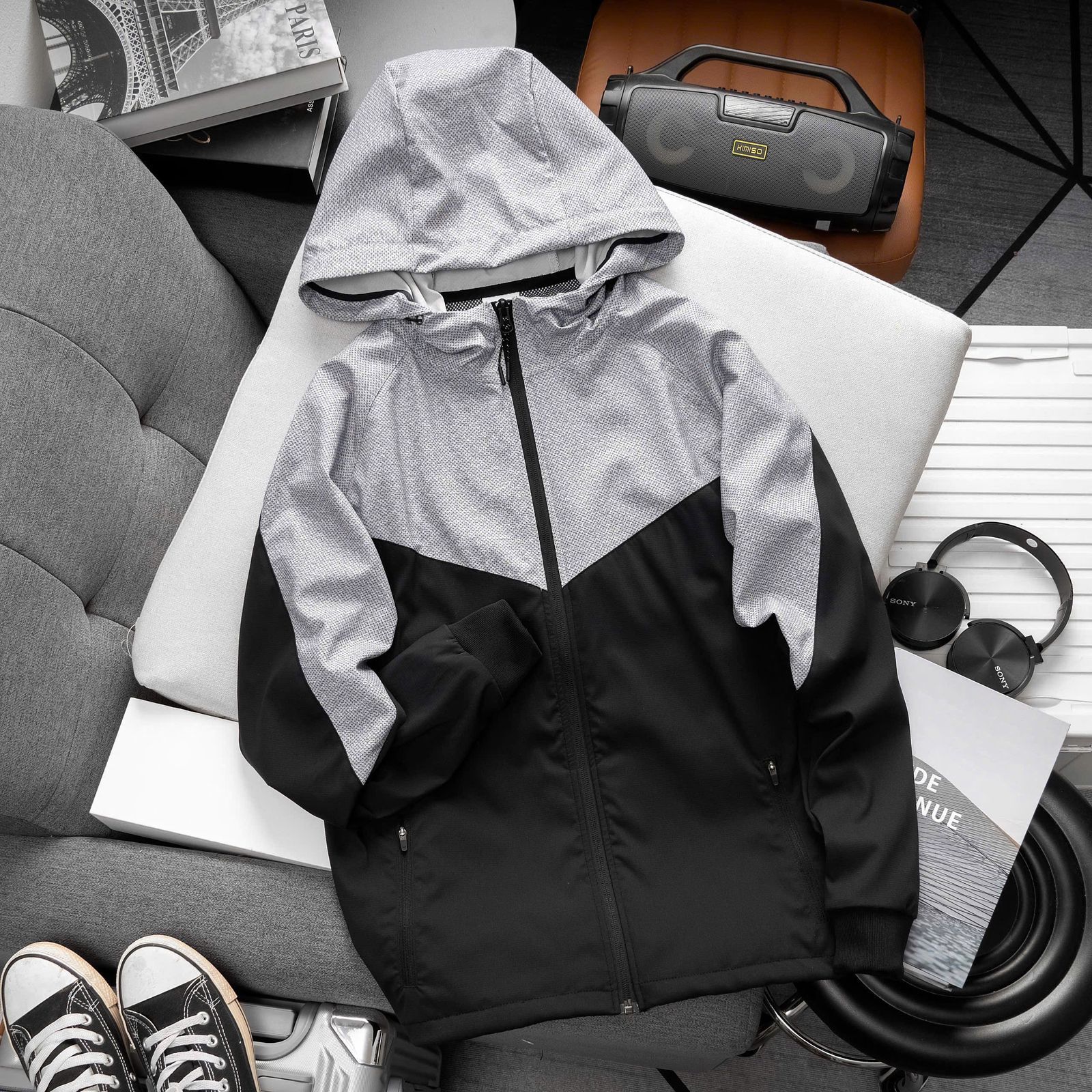 PLAIN 2 LAYERED JACKETS.