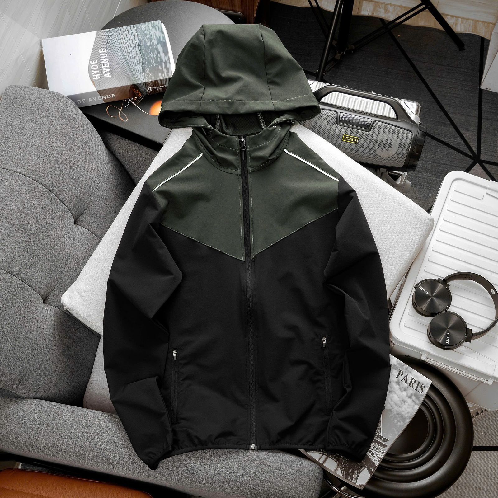 PLAIN ONE LAYER JACKETS.