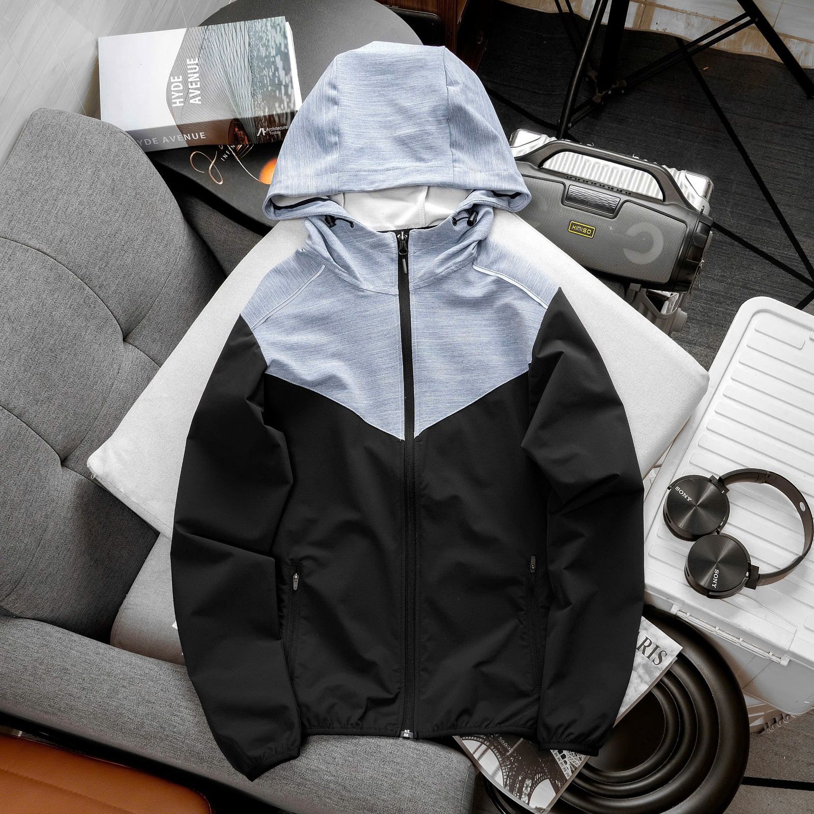 PLAIN ONE LAYER JACKETS.