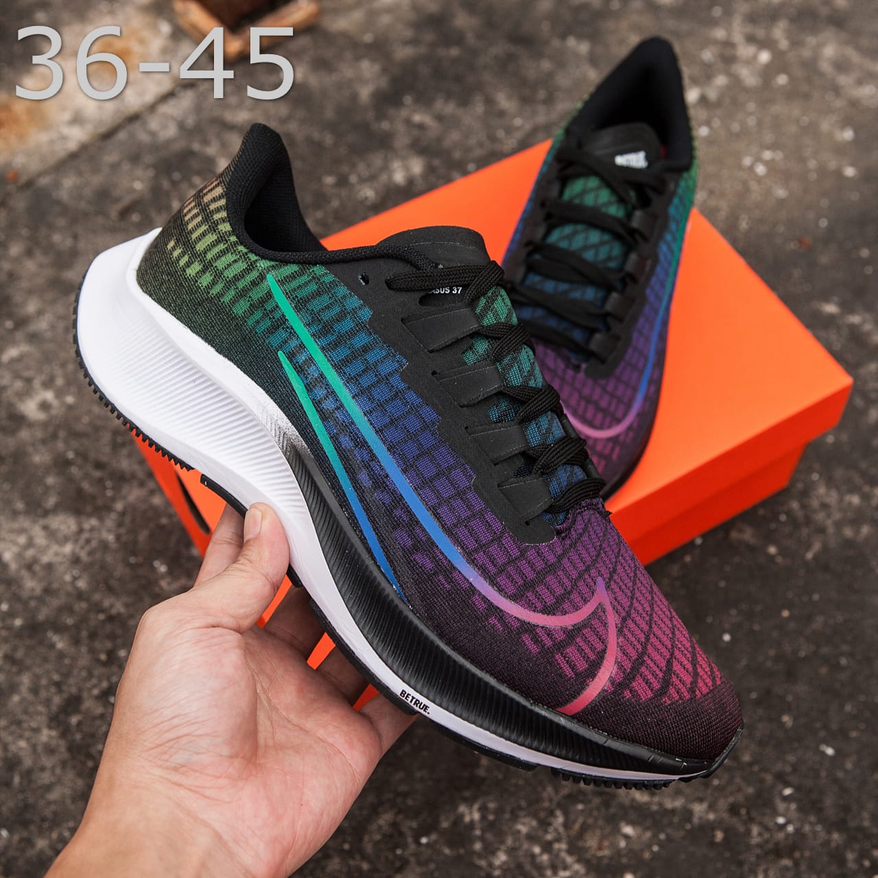Nike Pegasus 37 ,Rainbow