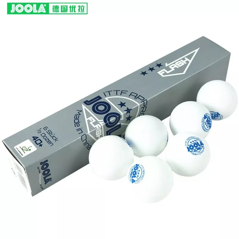 JOOLA Table Tennis Ball 3-star Flash Seamless 40+