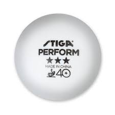 Stiga Perform 40 Plus Table Tennis Ball White