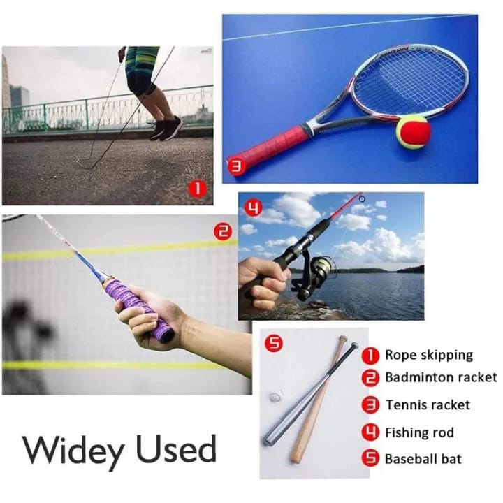 Senston Gripband, antislip, overgrip, grip voor tennis-, badminton- of squashrackets Senston Gripband, antislip, overgrip, grip voor tennis-, badminton- of squashrackets