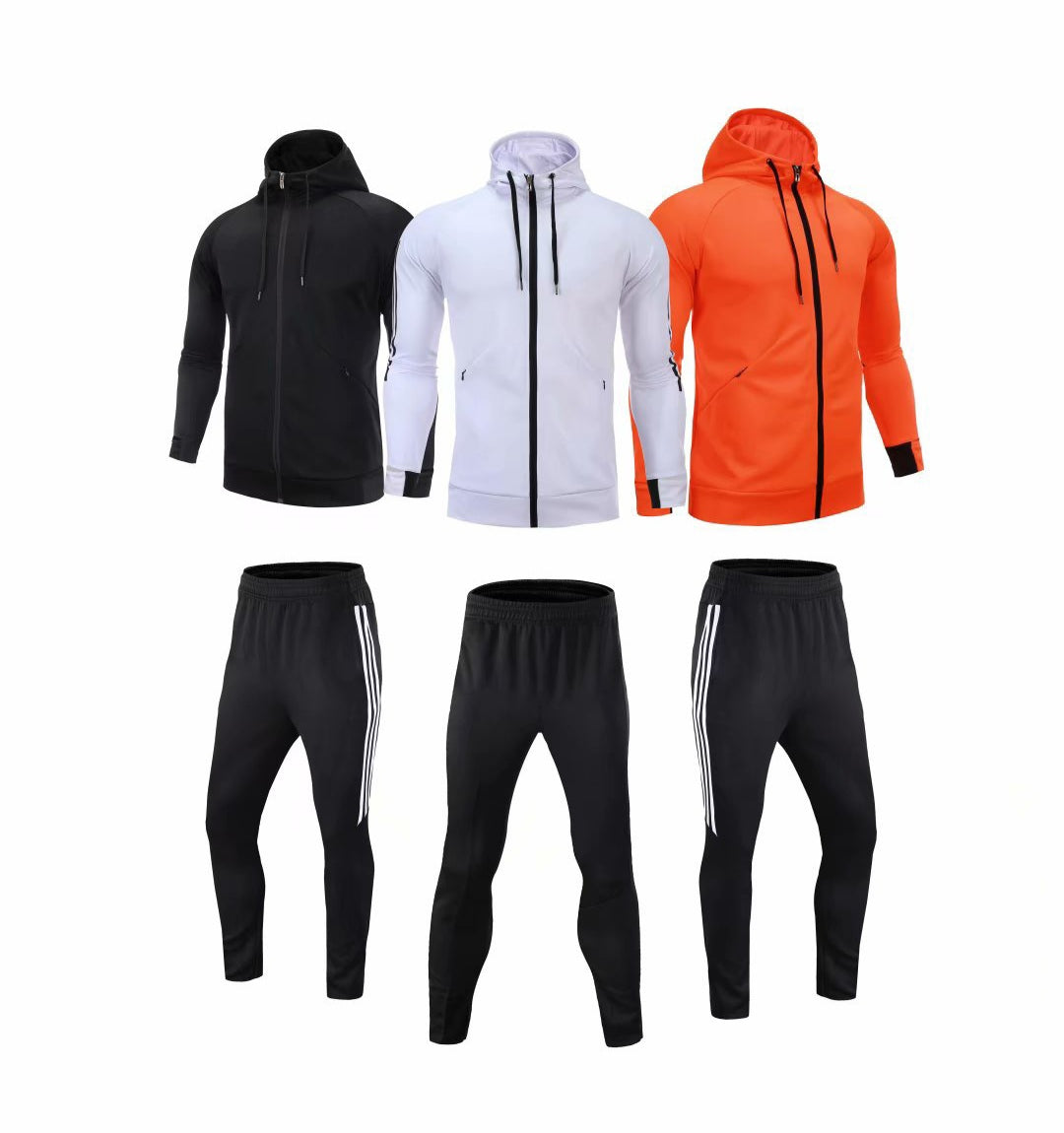 ADIDAS DRY-FIT TRACKSUITS (WITH HOODIE) - Main Image