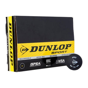Dunlop Pro Squash Ball (double yellow dot)
