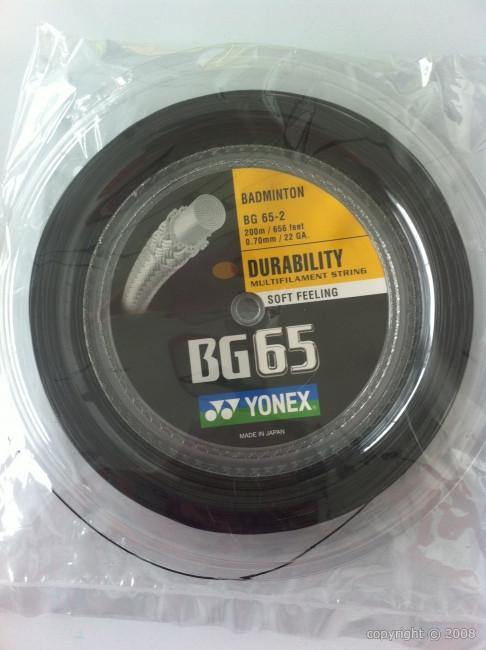 YONEX BADMINTON STRINGS, REEL(660FT.)