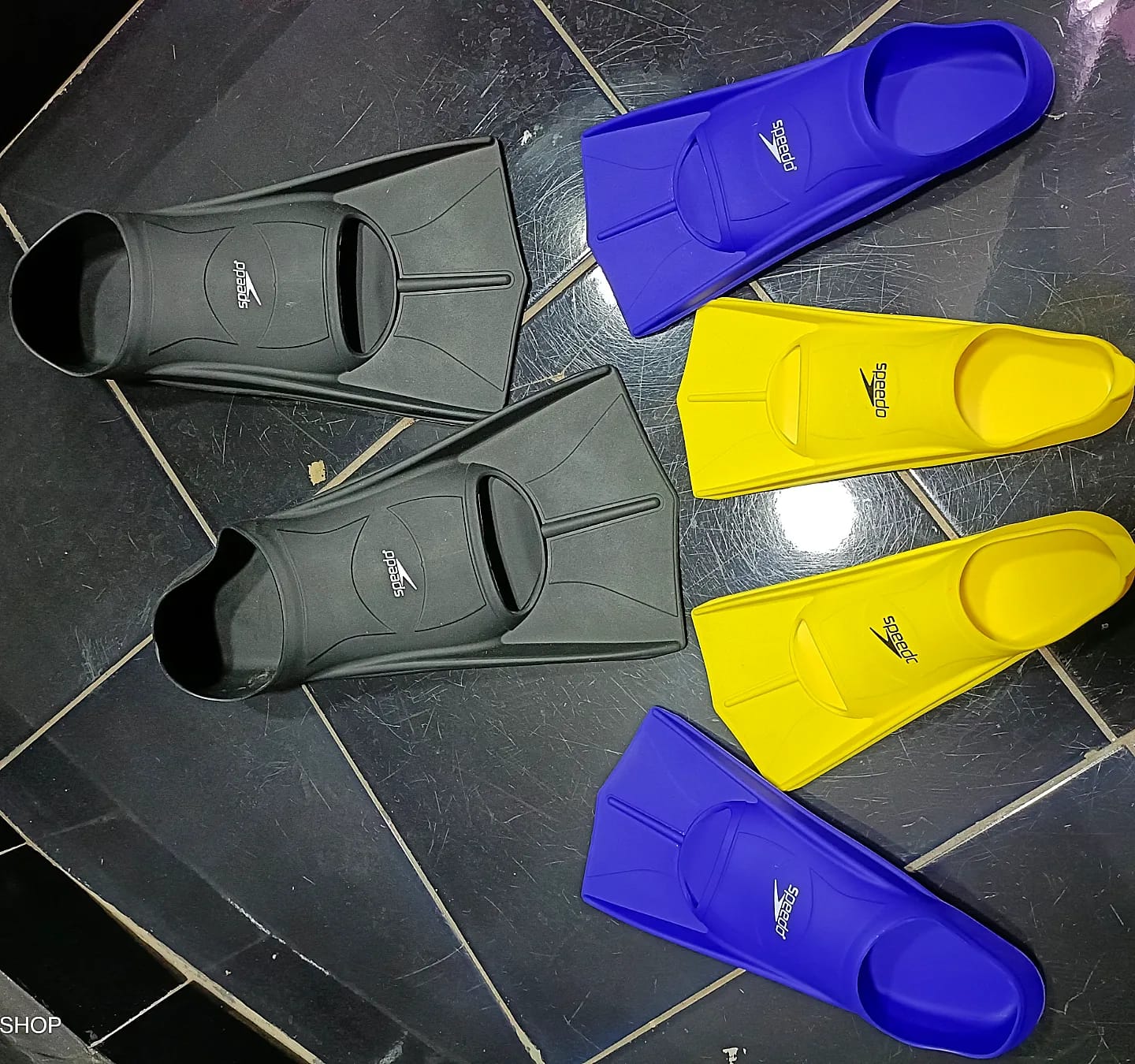 Long and short Swimming fins